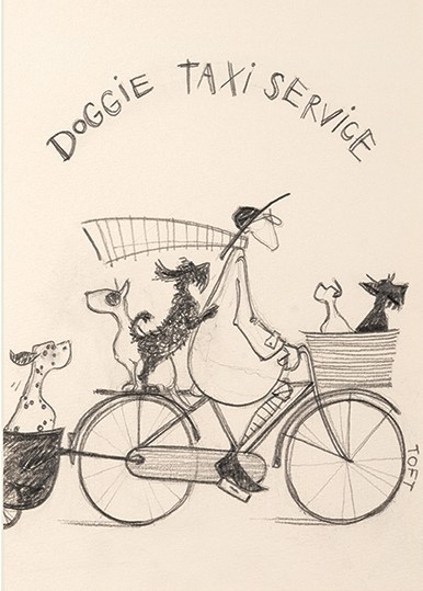 Doggie taxi service Sam Toft